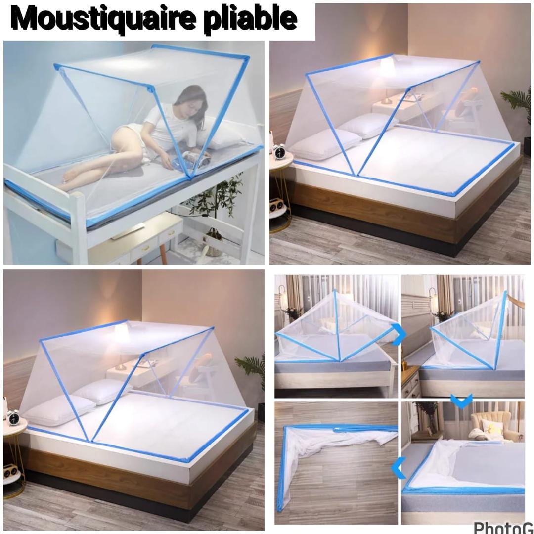 Moustiquaire pliable 3 places pour la famille