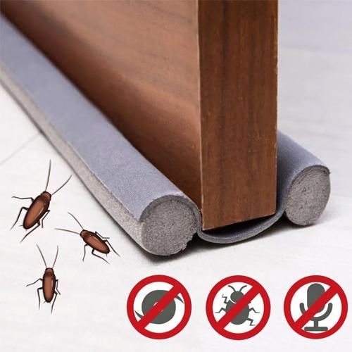 Bas de porte isolant (souvent appelé "boudin de porte double