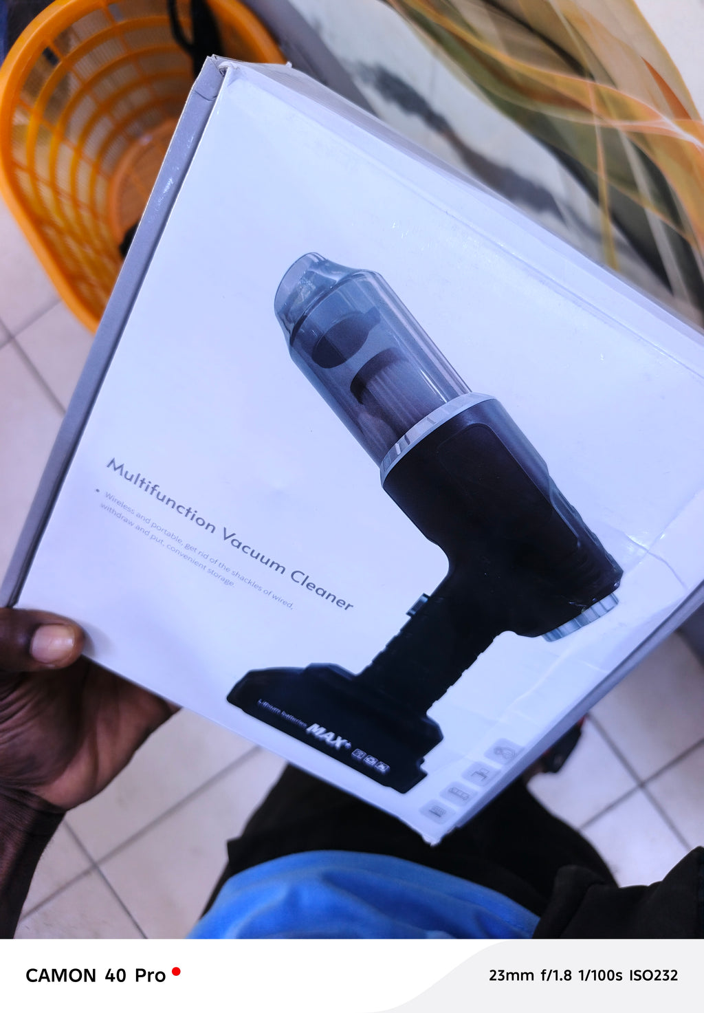Mini aspirateur puissant rechargeable pour le nettoyage en profondeur