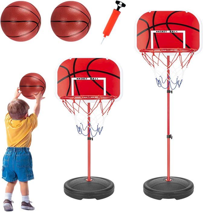 Support de basket-ball réglable pour enfants