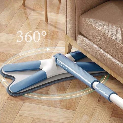 Balai serpillière pour le nettoyage en profondeur, avec système de rotation 360°