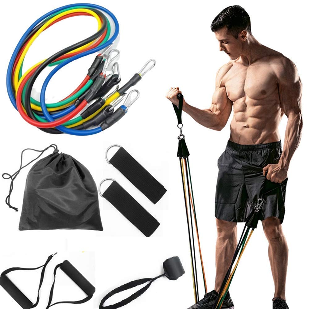 Kit de bandes de résistance élastiques, pour le sport