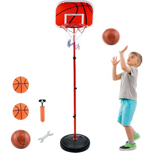 Support de basket-ball réglable pour enfants