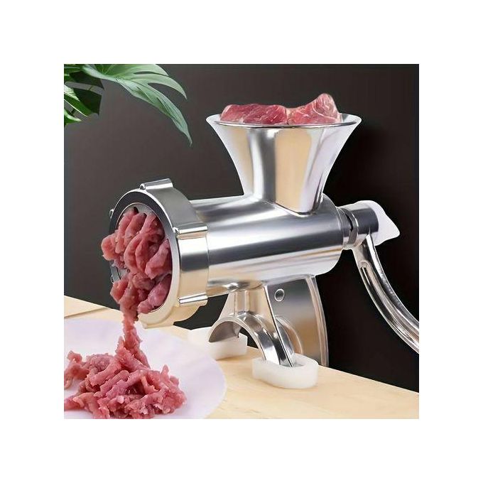 Hachoir à viande manuel en aluminium professionnel